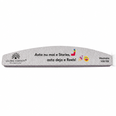 Pilă pentru unghii "Asta nu mai e Stories, asta deja e Reels!" 100/ 180