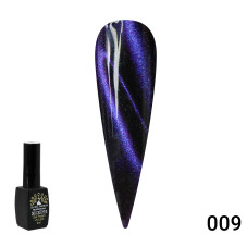 Gel lac ochii de pisică 24D Galactic Global Fashion 8 ml, 09